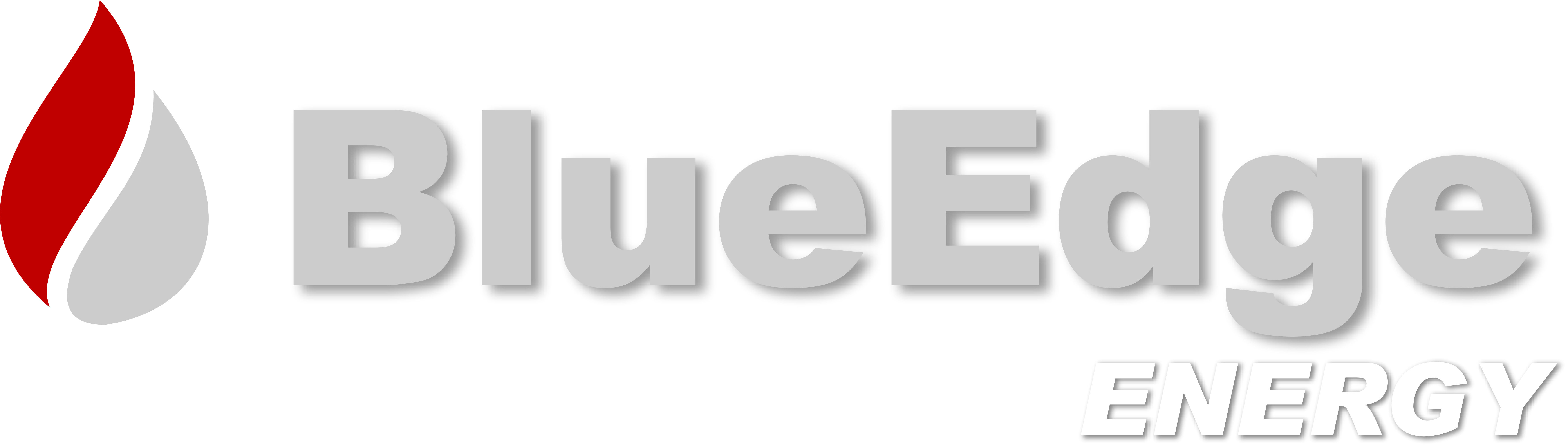 BlueEdge Energy White Logo